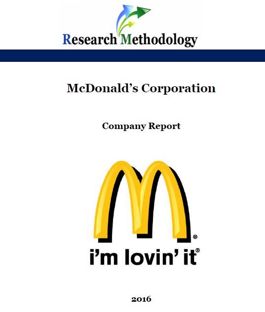 McDonald's Corporation Report Research Methodology