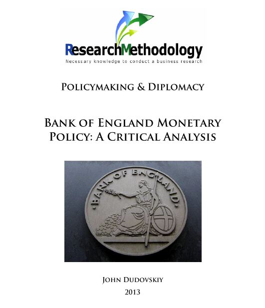 Bank of England Monetary Policy